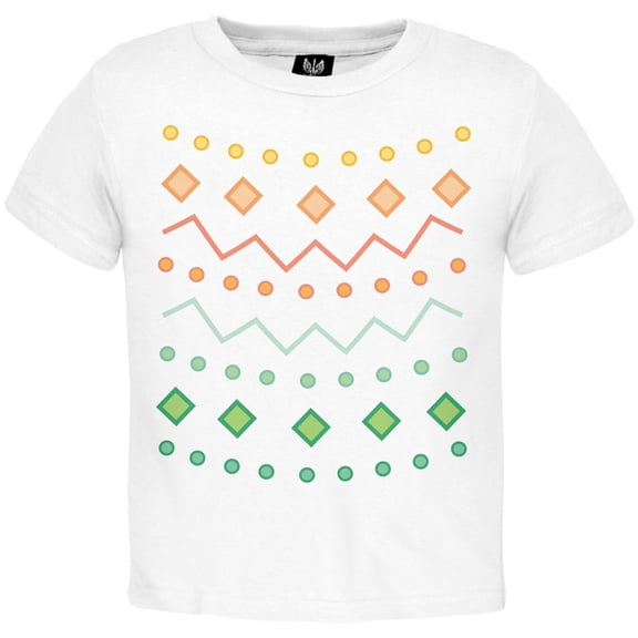 Easter Egg Green Zig Zag Costume Toddler T-Shirt - 2T
