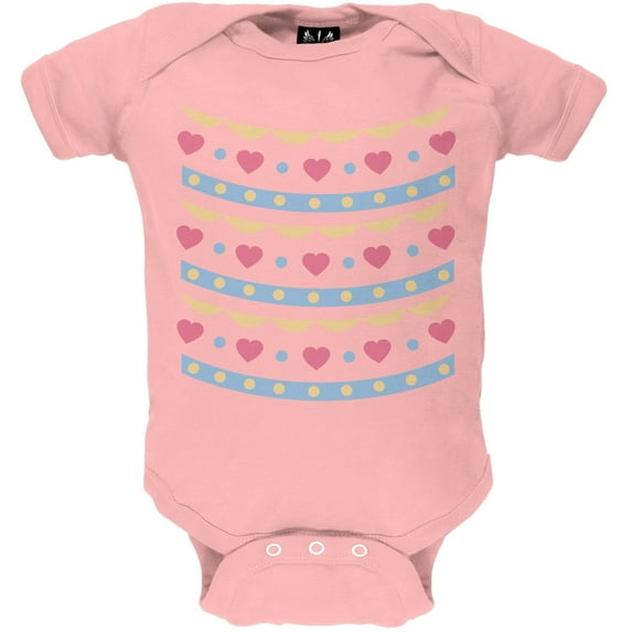 Easter Egg Hearts Costume Baby One Piece - 9-12 months