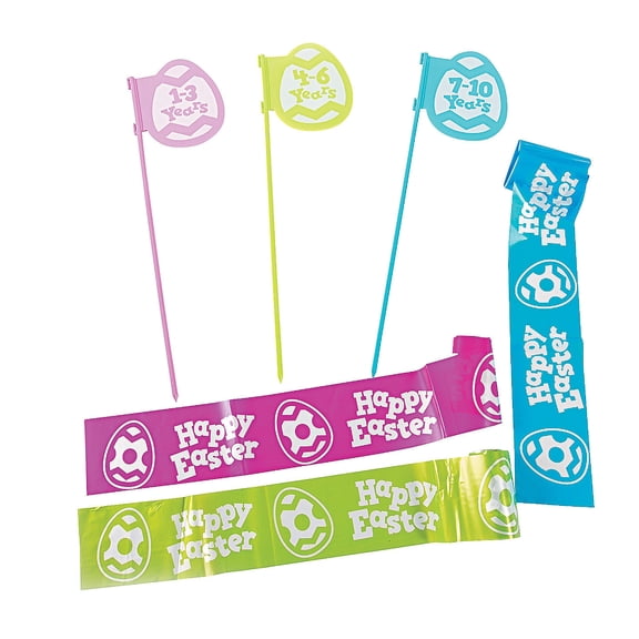 Easter Egg Hunt D+Cor Kit - Party Decor - 12 Pieces