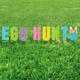 thumbnail image 1 of Easter Egg Hunt Letter Yard Signs - 8 Pc., 1 of 1