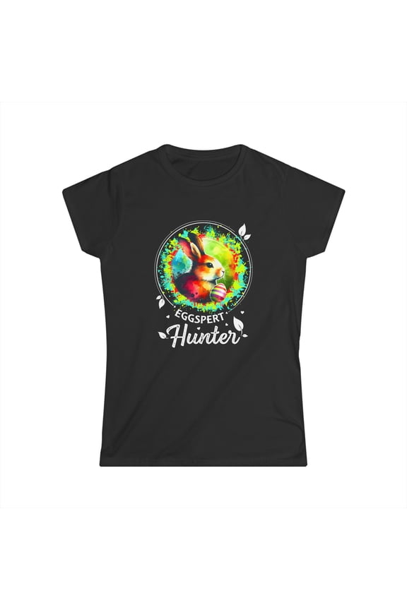 Easter Egg Hunter Eggspert Bunny Easter Outfit Women Easter Womens T Shirt
