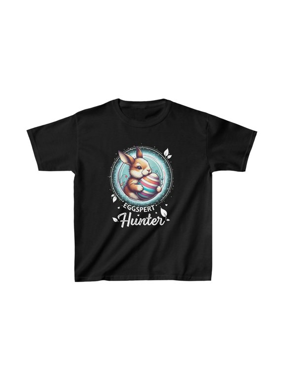 Easter Egg Hunter Eggspert Bunny Kids Easter Shirt Easter T Shirts for Boys