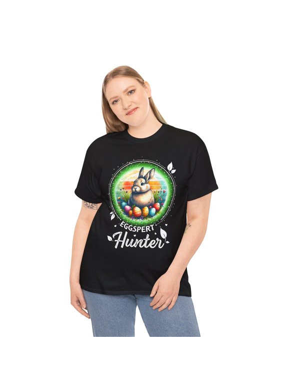 Easter Egg Hunter Eggspert Rabbit Easter Women Outfit Easter Plus Size Shirts for Women