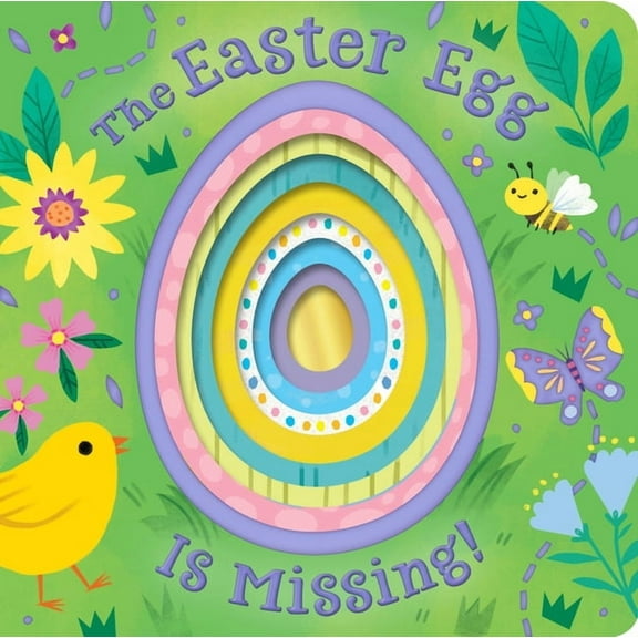 The Easter Egg Is Missing!: An Easter and Springtime Book for Kids, (Board Book)
