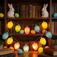 thumbnail image 1 of Easter Egg LED String Lights,Colorful Egg-Shaped Decorative Lights for Indoor and Outdoor Holiday Decoration,Soft Glow for Bedroom,Living Room,Parties,and Festive Event Ambiance-A, 1 of 6