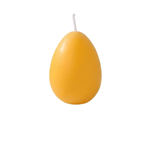 Easter Egg Macaron Scented Candles, Large Size Aromatherapy Candle in Orange and Cheddar Yellow Gradient, Festive Easter Decor, Bedroom Bath Relaxation, Spring Party Gift