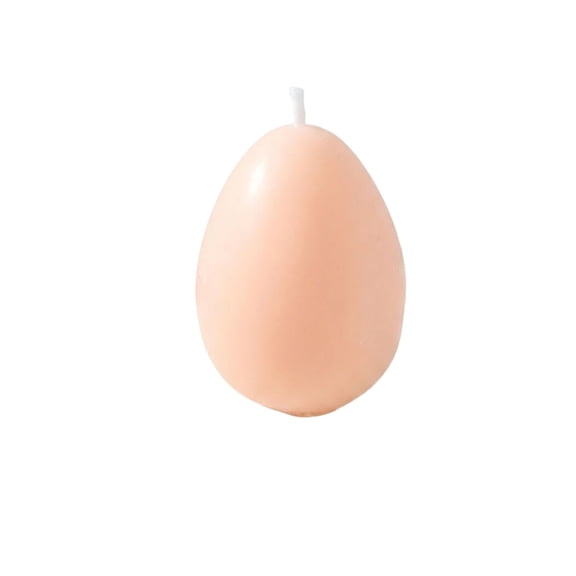 Easter Egg Macaron-Shaped Scented Candles, Pastel Pink Aromatherapy Soy Wax Candle for Easter Decor, Gift, Home Fragrance, Large Size