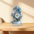 thumbnail image 1 of Easter Egg Ornament Table Decorations, Home Decor Living Room Tabletop Decor, Easter Flower Decorations Boho Decor, Spring Figurines Easter Gift(1PC), 1 of 7