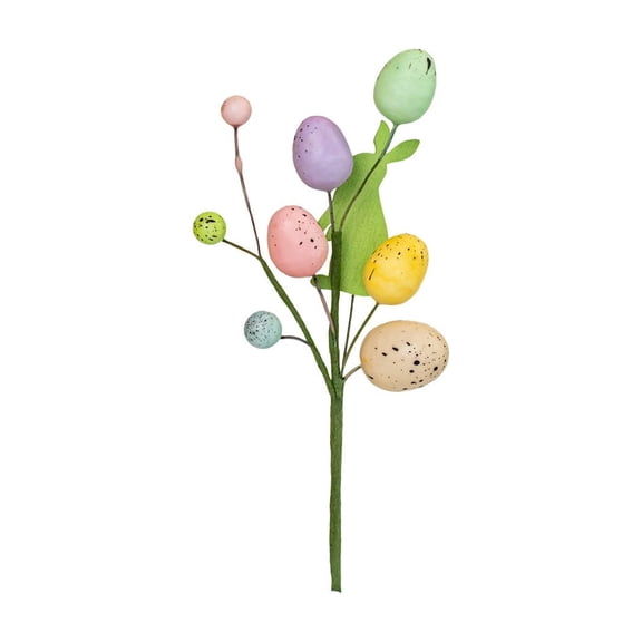 Easter Egg Picks,Colorful Easter Egg Sprigs,Bunny Easter Egg Picks,Easter Wreath Decoration,Floral Easter Picks,DIY Easter Decor,Easter Party Centerpiece Picks,Spring Party Decor,Easter Table Decor