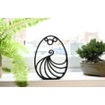 thumbnail image 1 of Elegant Twirl Easter Egg Decor, Minimalist Line Art Sculpture Accent, 1 of 7
