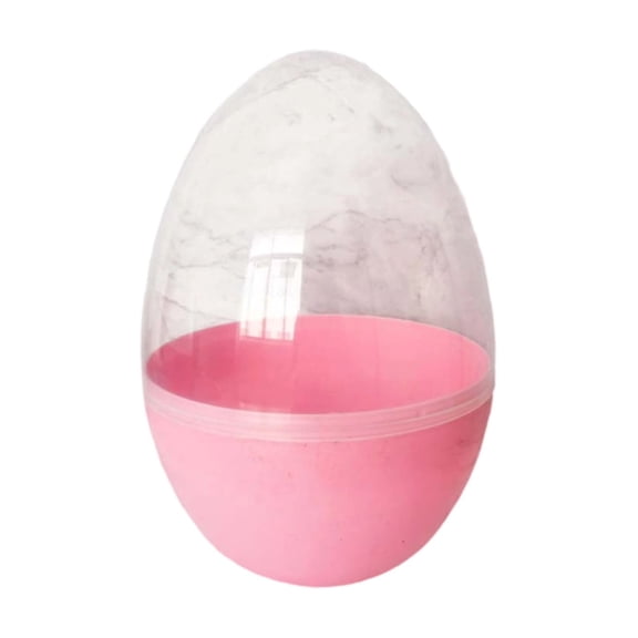 Easter Egg Shaped Plastic Storage Box Stackable Organizer, Candy Toy Craft Holder Spring Easter Container for Festive Storage Holiday Decor