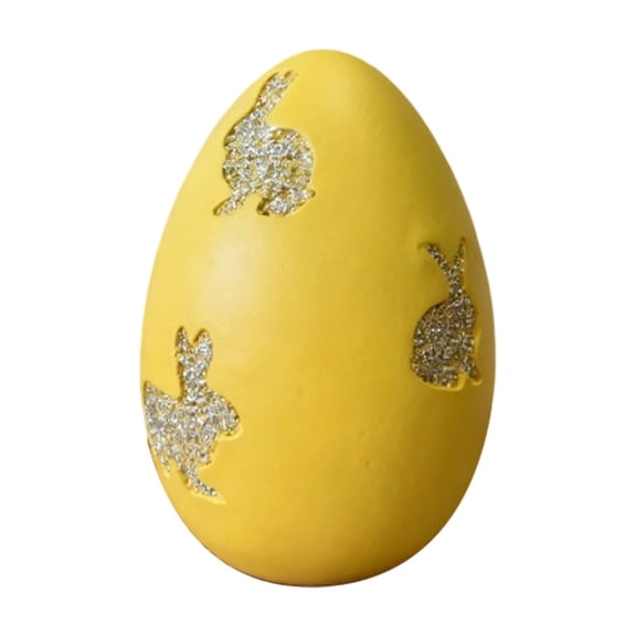 Easter Egg Shaped Sisal Cat Toy With Bunny Face Design Natural Sisal Scratching Surface For Indoor Cats And Kittens Easter Decorations Ornaments