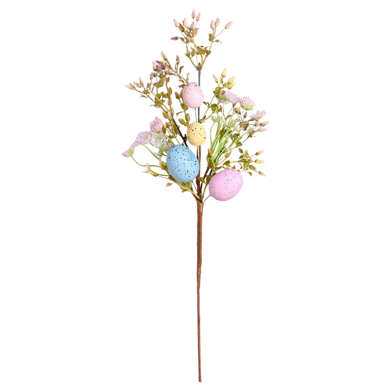 Easter Egg Stems Flowers Easter Decorations Artificial Easter Floral