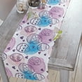 thumbnail image 1 of Easter Egg Table Runner Country Decor Tableclothss for Dining Table Washable Table Cover Decoration, 1 of 5
