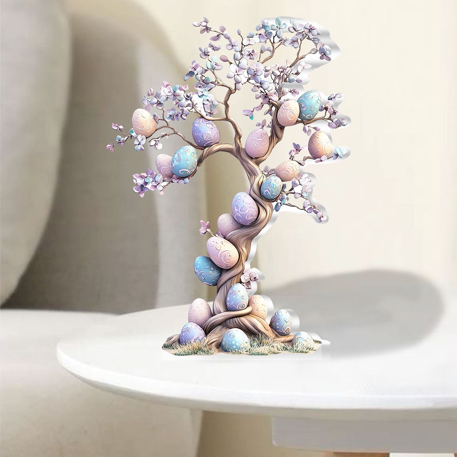 Easter Egg Tree Decoration, Acrylic, 1pc