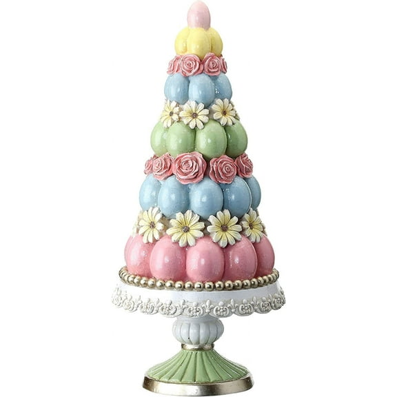 Easter Egg Tree On Pedestal 14.25"
