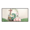 thumbnail image 1 of Easter Egg West Highland White Terrier Bunny Ear Welcome Spring Truck Desk Mat Full Keyboard Mouse Pad Westie Westy Dog Lover Large Mousepad - 12002, 1 of 5