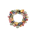 thumbnail image 1 of Easter Egg Wreath – Artificial Spring Door Decoration with Colorful Eggs, Reusable Plastic Floral Ring for Home, Wall, or Party Décor, 1 of 5