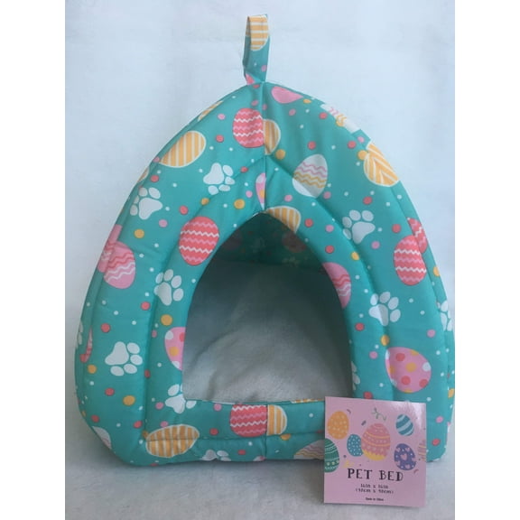 Easter Egg and Paw Prints Small Pet Bed Sack