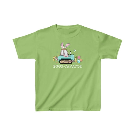 Easter Egg-cavator Excavator Kids Unisex T-shirt, Kids Easter Gift