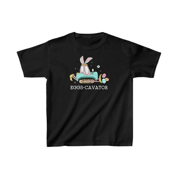 Easter Egg-cavator Excavator Kids Unisex T-shirt, Kids Easter Gift