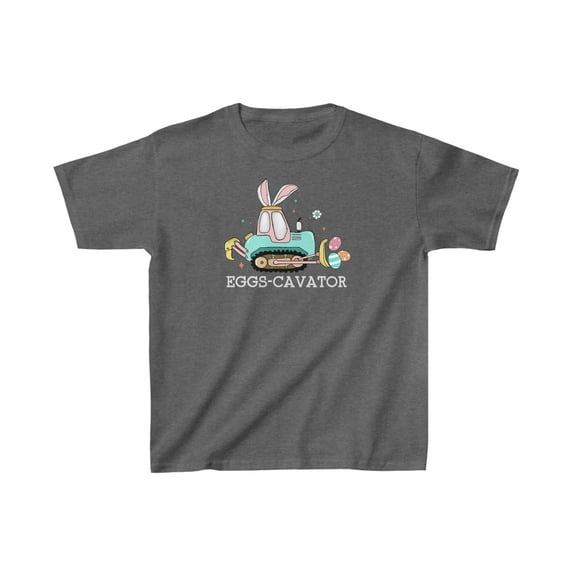 Easter Egg-cavator T-shirt, Egg Hunt shirt, Construction Excavator Kids tee