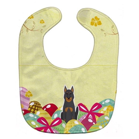 Easter Eggs Beauce Shepherd Dog Baby Bib