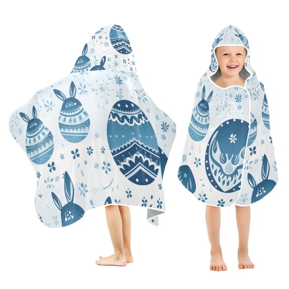 Easter Eggs Boho Kid Bath Towels Bath Beach Towel Super Soft and Absorbent for Kid Girl Boy Babie Toddler Infant