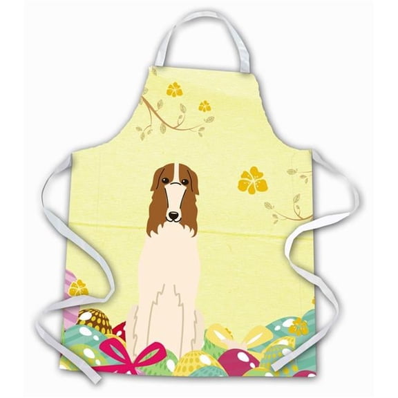 Easter Eggs Borzoi Apron