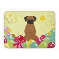 thumbnail image 1 of Easter Eggs Brindle Boxer Machine Washable Memory Foam Mat, 1 of 4