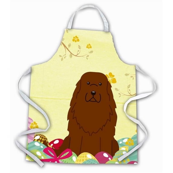 Easter Eggs Caucasian Shepherd Dog Apron