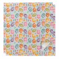 thumbnail image 1 of Easter Eggs Cloth Napkins, Colorful Eggs Spring Flowers Leaves Rustic Blue Washable and Reusable Dinner Napkins Set of 2, Table Napkin for Kitchen Party Birthday Wedding Hotel Housewarming 20"x20", 1 of 9