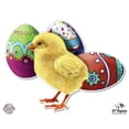 thumbnail image 1 of Easter Eggs Cute Chicks Spring - 5" Vinyl Sticker - For Car Laptop I-Pad - Waterproof Decal, 1 of 1