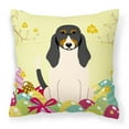 thumbnail image 1 of Easter Eggs Design Dog Art Fabric Decorative Pillow, 1 of 4