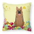 thumbnail image 1 of Easter Eggs Design Dog Art Fabric Decorative Pillow, 1 of 4