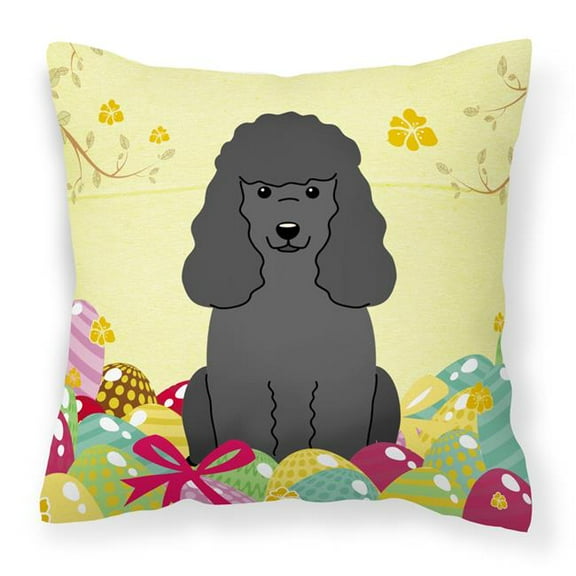 Easter Eggs Design Dog Art Fabric Decorative Pillow