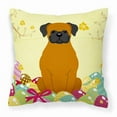 thumbnail image 1 of Easter Eggs Design Dog Art Fabric Decorative Pillow, 1 of 4
