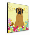 thumbnail image 1 of Carolines Treasures BB6018UP88 8 x 8 x 0.625 in. Easter Eggs Mastiff Artwork Panel Wall Decor, 1 of 1