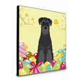 thumbnail image 1 of Carolines Treasures  8 x 8 x 0.625 in. Easter Eggs Standard Schnauzer Black Artwork Panel Wall Decor, 1 of 1