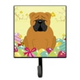 thumbnail image 1 of Easter Eggs English Bulldog Red Leash or Key Holder, 1 of 1