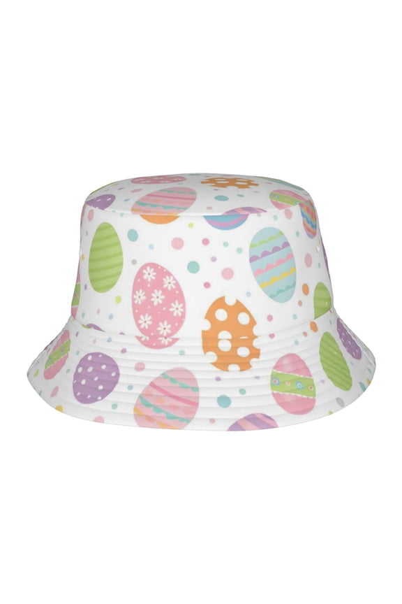 Easter Eggs Fisherman's Hat Lightweight and Breathable Sun Hat Suitable for Both Men and Women