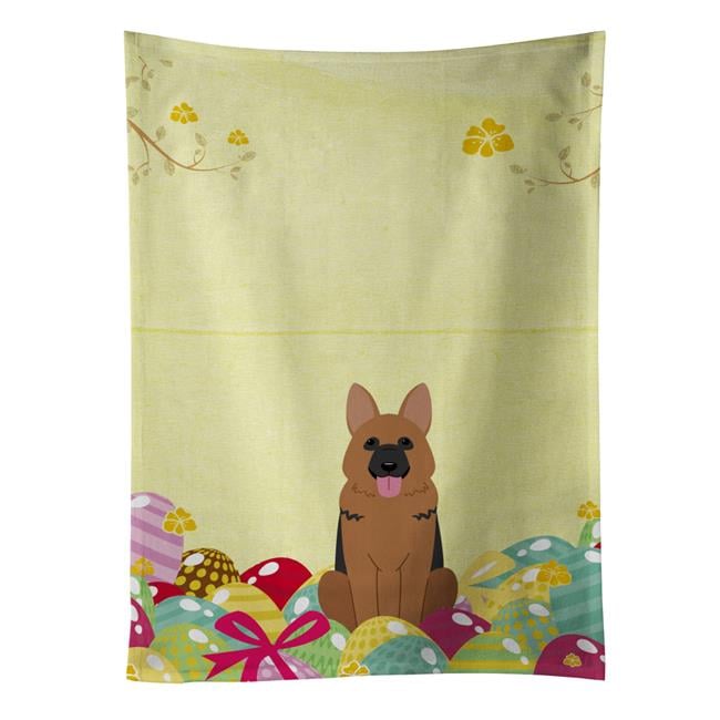 German Kitchen Rag Easter Eggs German Shepherd Kitchen Towel - Walmart.com
