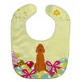 thumbnail image 1 of Easter Eggs Irish Setter Baby Bib, 1 of 3