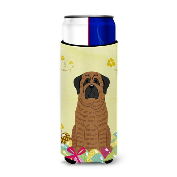 Easter Eggs Mastiff Brindle Michelob Ultra Hugger for Slim Cans