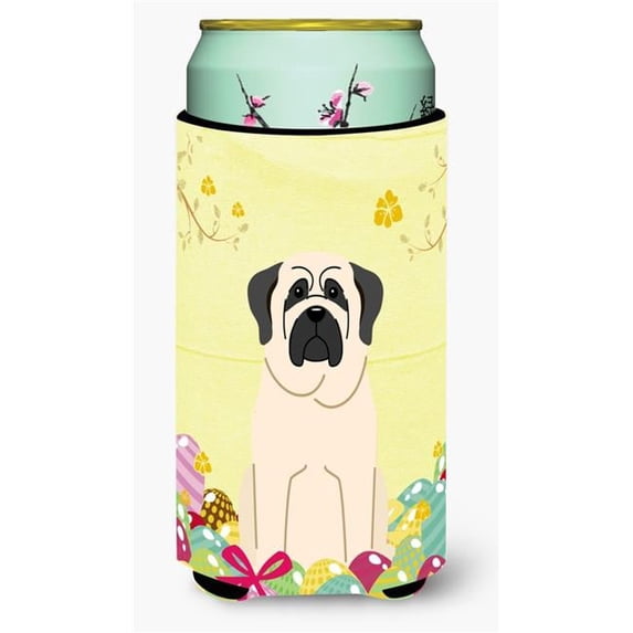 Easter Eggs Mastiff White Tall Boy Beverage Insulator Hugger