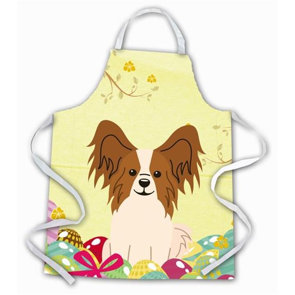 Easter Eggs Papillon Red & White Apron
