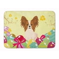 thumbnail image 1 of Easter Eggs Papillon Red White Machine Washable Memory Foam Mat, 1 of 1