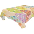 thumbnail image 1 of Easter Eggs Pattern Fabric Rectangle Tablecloth - Waterproof and Wrinkle-Resistant Table Cloth 60x120 Inch Table Cover for Indoor & Outdoor Dining House Decor, 1 of 7