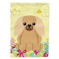 thumbnail image 1 of Easter Eggs Pekingnese Fawn Sable Flag Canvas House Size, 1 of 1