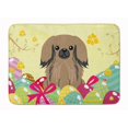 thumbnail image 1 of Easter Eggs Pekingnese Tan Machine Washable Memory Foam Mat, 1 of 1
